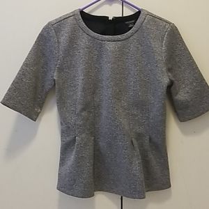 Ann Taylor Peplum Knit Top